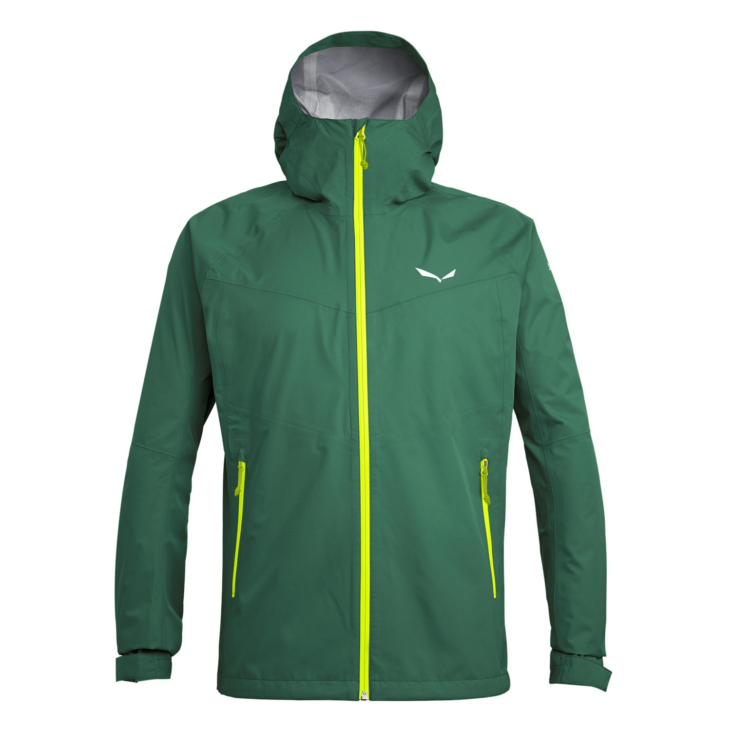 Chaqueta Hardshell Salewa Puez Aqua Powertex Hombre Verdes Mexico (AT8416037)